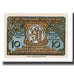 Geldschein, Deutschland, Fallersleben Stadt, 10 Pfennig, portrait, 1921