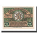 Banconote, Germania, Fallersleben Stadt, 25 Pfennig, portrait 3, 1921