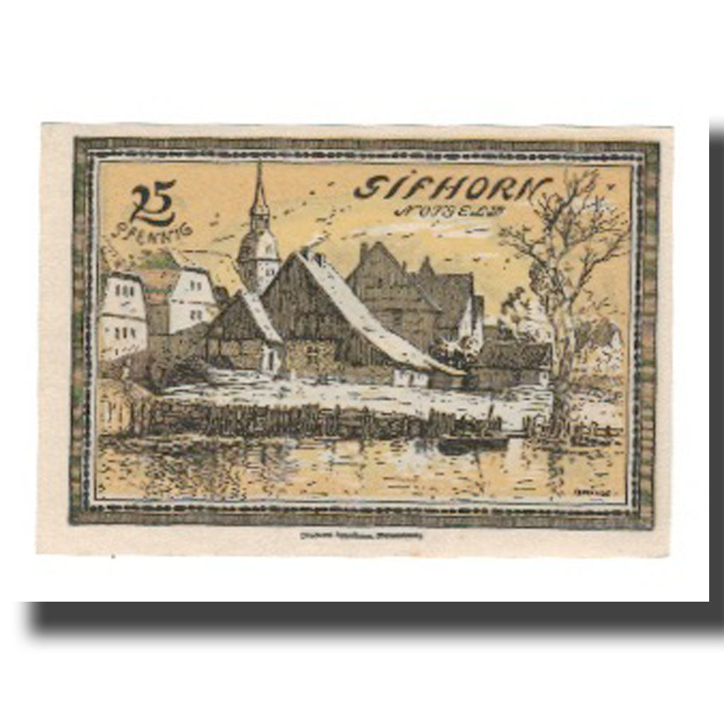 Banconote, Germania, Gifhorn Stadt, 25 Pfennig, village, 1921, 1921-06-01, SPL-