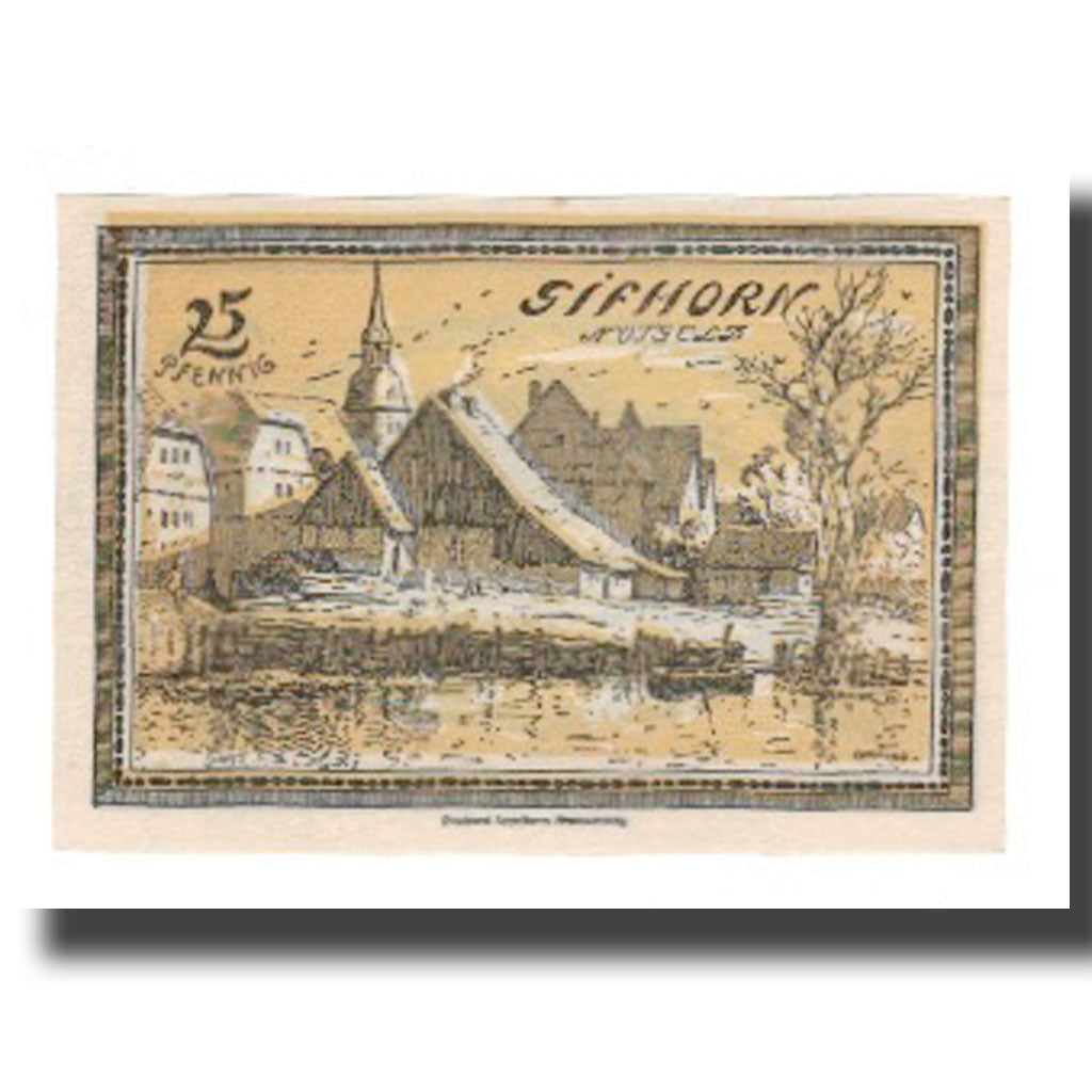 Biljet, Duitsland, Gifhorn Stadt, 25 Pfennig, village 1, 1921, 1921-06-01, SUP