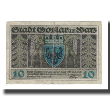 Geldschein, Deutschland, Goslar Stadt, 10 Pfennig, personnage 2, 1920