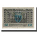 Geldschein, Deutschland, Goslar Stadt, 10 Pfennig, personnage 2, 1920