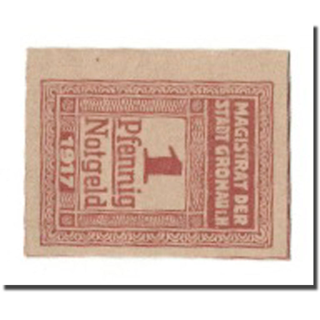 Banknote, Germany, Gronau i.H. Stadt, 1 Pfennig, N.D, 1920, AU(55-58)