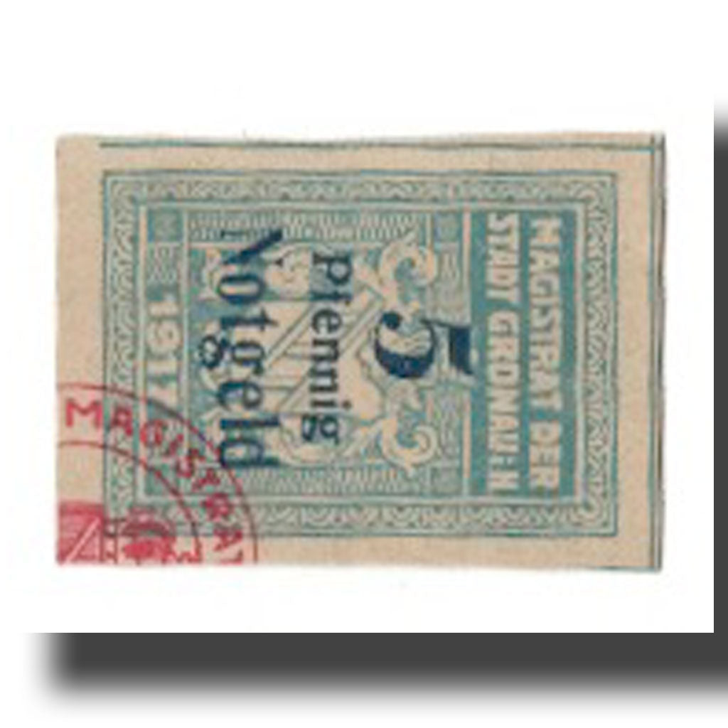 Banconote, Germania, Gronau i.H. Stadt, 5 Pfennig, N.D, 1920, SPL-, Mehl:G47.3