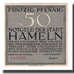 Banknote, Germany, Hameln Stadt, 50 Pfennig, personnage 1, 1921, 1921-06-01