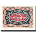 Banconote, Germania, Hameln Stadt, 50 Pfennig, personnage, 1921, 1921-09-01