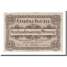 Banknote, Germany, Hannover Handelskammer, 25 Pfennig, texte 1, 1919