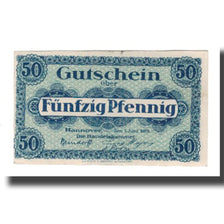 Banknote, Germany, Hannover Handelskammer, 50 Pfennig, Texte 9, 1919