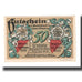 Banknote, Germany, Hann. Münden Creditbank e.G.m.b.H., 50 Pfennig, paysage