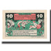Biljet, Duitsland, Harzburg, Bad Stadt, 10 Pfennig, personnage 1, 1922