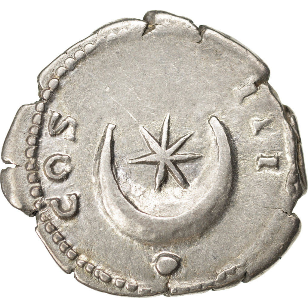 Moneta, Hadrian, Denarius, BB+, Argento, Cohen:461