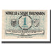 Banconote, Germania, Holzminden Stadt, 1 Mark, personnage 1, 1922, 1922-05-01