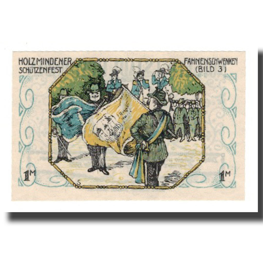 Banknote, Germany, Holzminden Stadt, 1 Mark, personnage 2, 1922, 1922-05-01