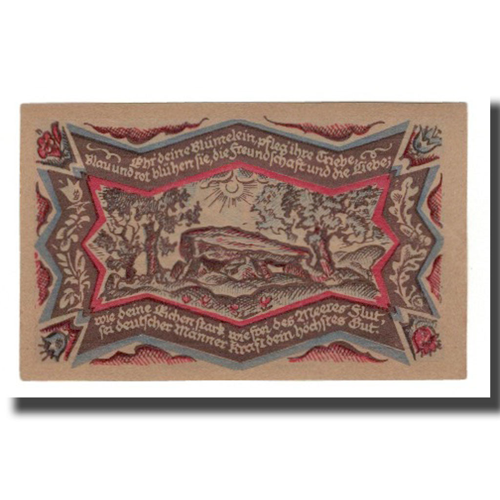 Banconote, Germania, Oldenburg i.O. Handelskammer, 50 Pfennig, paysage 1, 1921