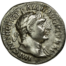 Moneta, Trajan, Denarius, EF(40-45), Srebro, Cohen:234