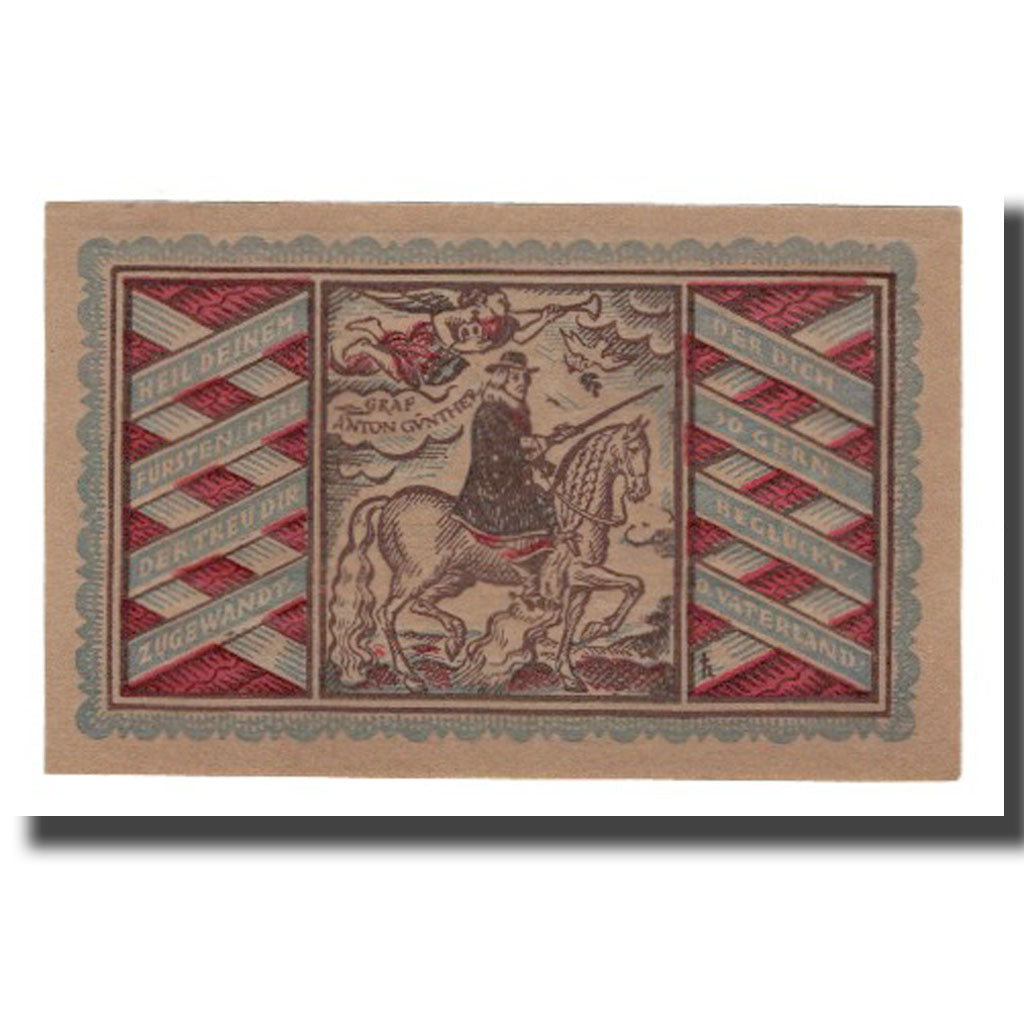 Banknot, Niemcy, Oldenburg i.O. Handelskammer, 50 Pfennig, cavalier 2, 1921