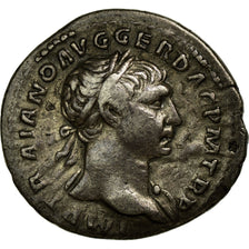 Coin, Trajan, Denarius, 98-117, Roma, EF(40-45), Silver, Cohen:84