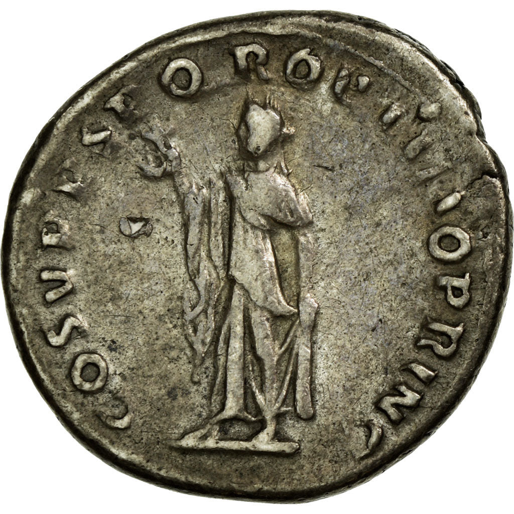 Coin, Trajan, Denarius, 98-117, Roma, EF(40-45), Silver, Cohen:84