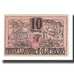 Banconote, Germania, Oldenburg Handelskammer, 10 Pfennig, Texte 6, 1918