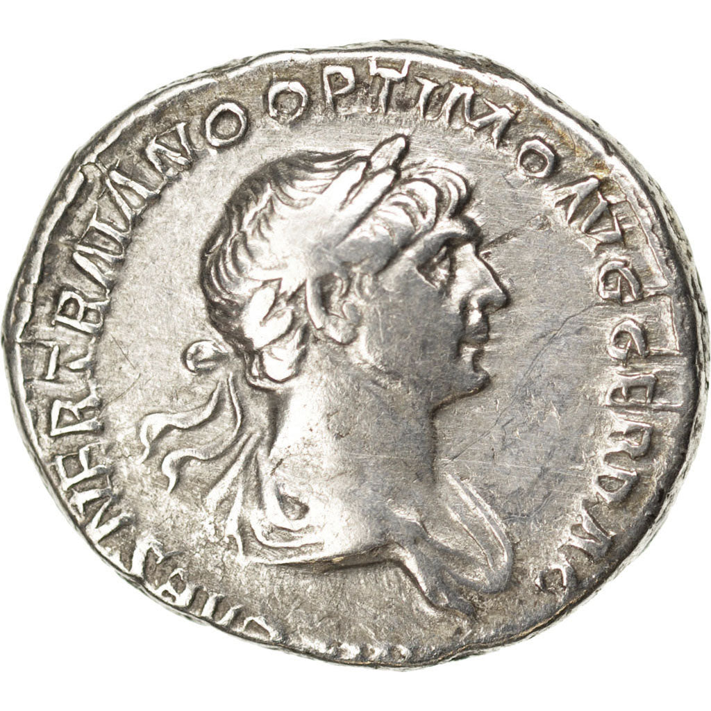 Trajan, Denarius, EF(40-45), Silver, Cohen #270, 3.30