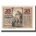 Banconote, Germania, Schüttorf Stadt, 25 Pfennig, personnage, 1921, 1921-11-01