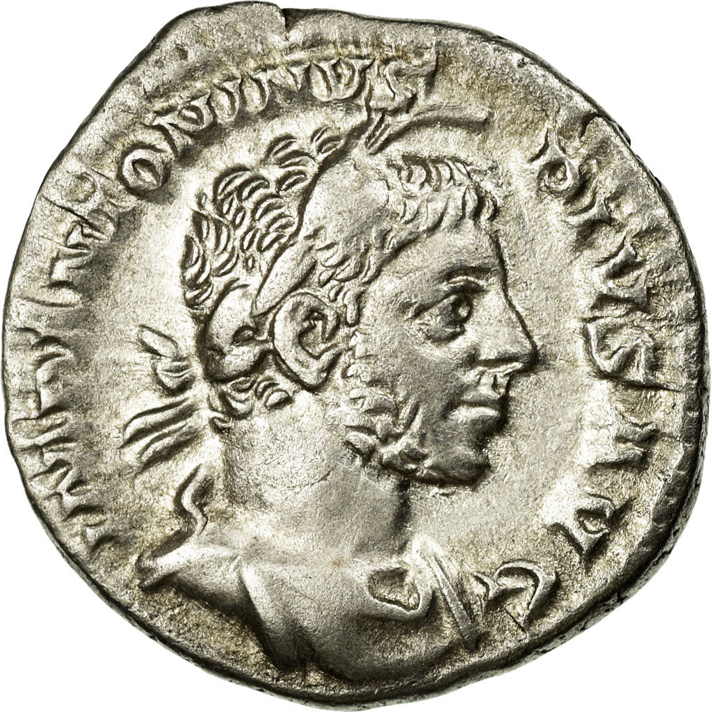 Coin, Elagabalus, Denarius, 218-222, Roma, AU(50-53), Silver, Cohen:59