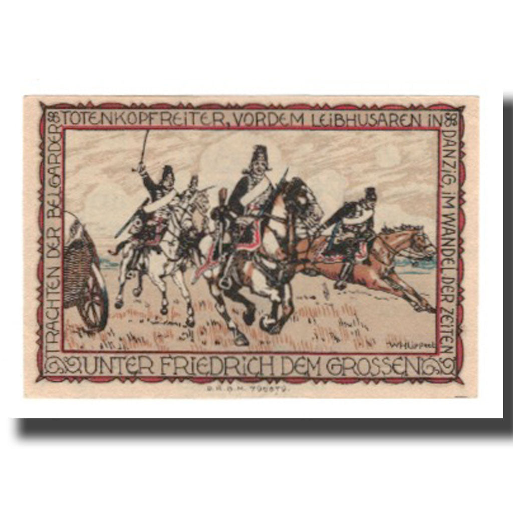 Banknote, Germany, Belgard a. Persante Stadt, 25 Pfennig, personnage, AU(55-58)