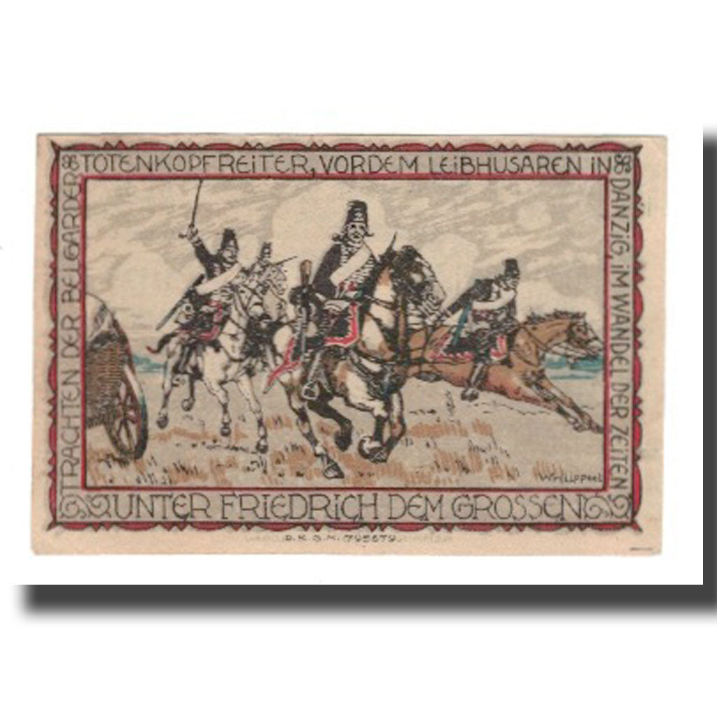 Banknote, Germany, Belgard a. Persante Stadt, 25 Pfennig, personnage 1