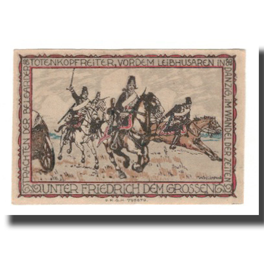 Banconote, Germania, Belgard a. Persante Stadt, 25 Pfennig, personnage 2, SPL-