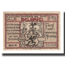 Banconote, Germania, Belgard a. Persante Stadt, 25 Pfennig, personnage 3, SPL-