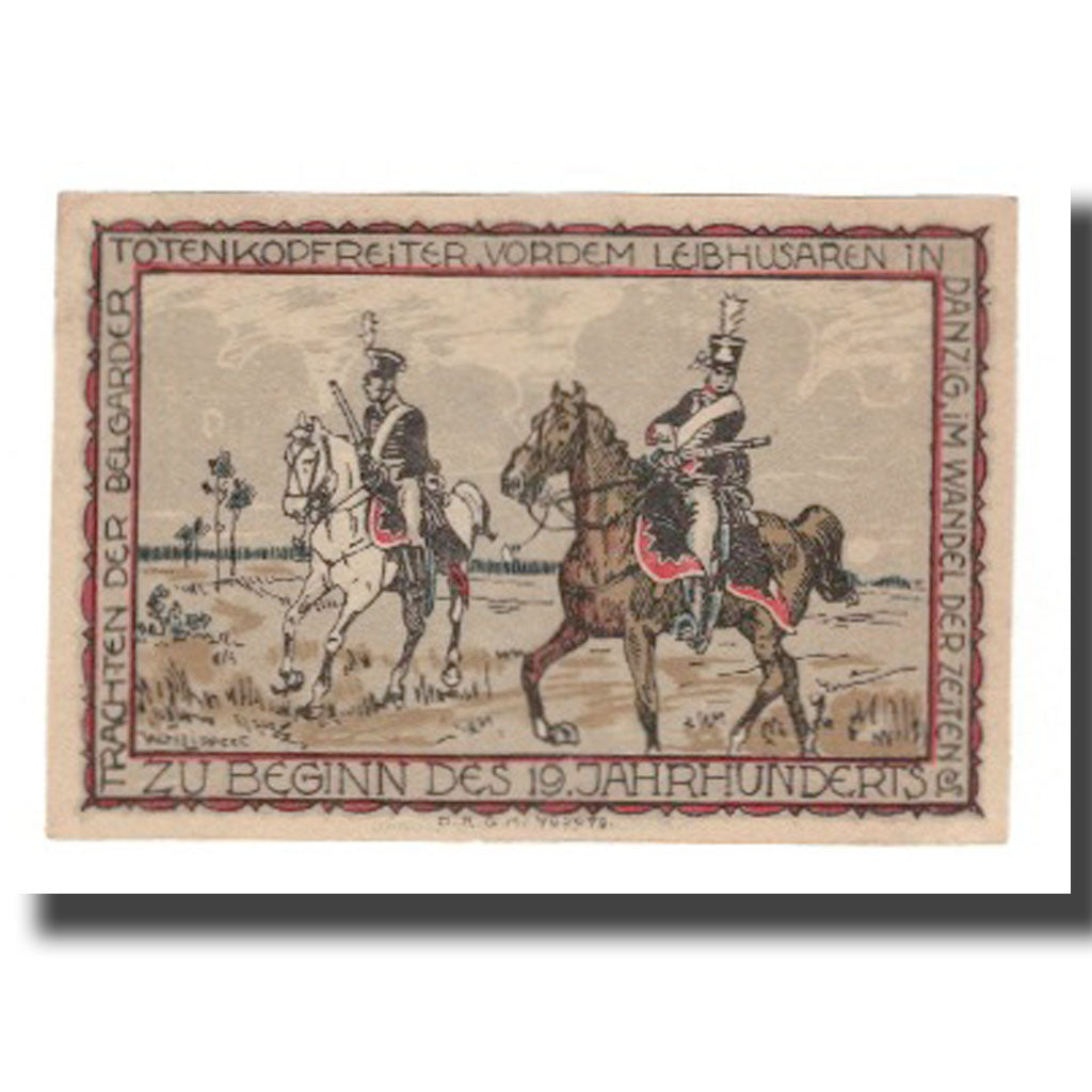 Banconote, Germania, Belgard a. Persante Stadt, 50 Pfennig, personnage 1, SPL-