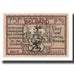 Biljet, Duitsland, Belgard a. Persante Stadt, 75 Pfennig, personnage, SUP