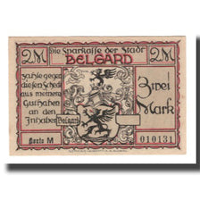 Banknote, Germany, Belgard a. Persante Stadt, 2 Mark, personnage 2, AU(55-58)