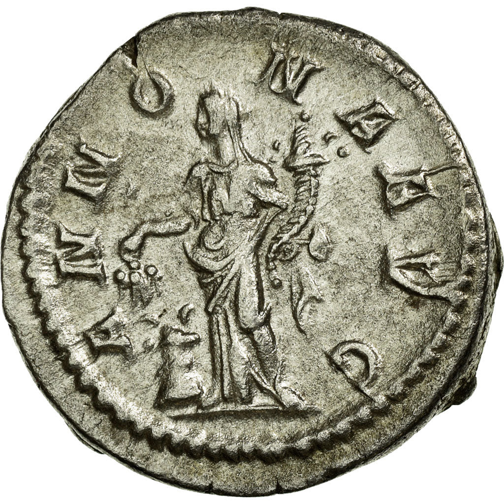 Moneta, Severus Alexander, Denarius, AU(50-53), Srebro, Cohen:23