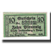 Biljet, Duitsland, Falkenburg i. Pom. Stadt, 10 Pfennig, N.D, 1921, 1921-04-01