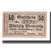 Nota, Alemanha, Falkenburg i. Pom. Stadt, 50 Pfennig, N.D, 1921, 1921-04-01