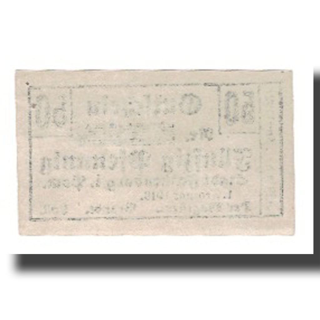 Nota, Alemanha, Falkenburg i. Pom. Stadt, 50 Pfennig, N.D, 1921, 1921-04-01