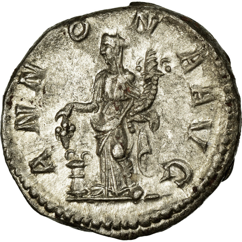 Coin, Septimius Severus, Denarius, AU(50-53), Silver, Cohen:23