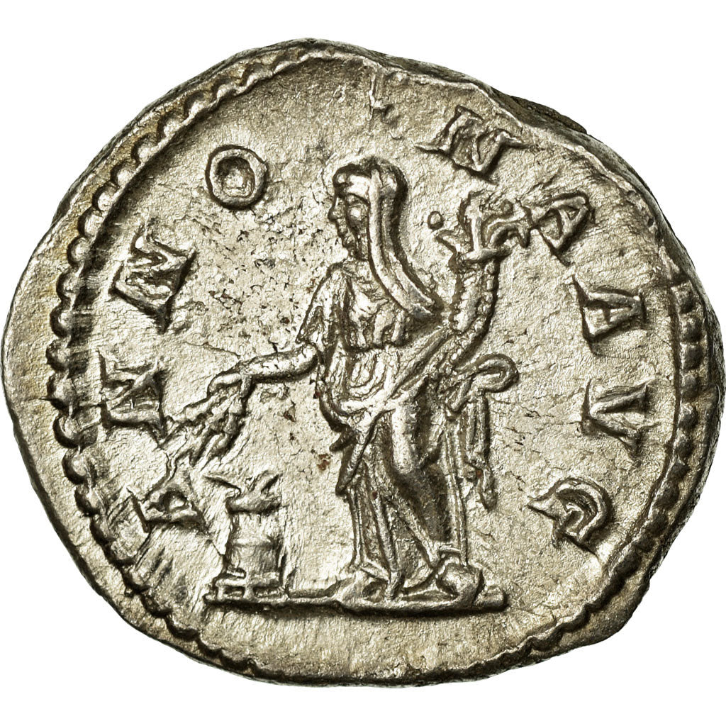 Coin, Severus Alexander, Denarius, 222-235, Roma, AU(50-53), Silver, Cohen:23
