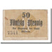 Geldschein, Deutschland, Gollnow Stadt, 50 Pfennig, texte 1, S, Mehl:G30.3