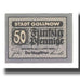 Banconote, Germania, Gollnow Stadt, 50 Pfennig, Valeur faciale 3, 1920