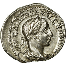 Coin, Severus Alexander, Denarius, 222-235, Roma, AU(50-53), Silver, Cohen:256