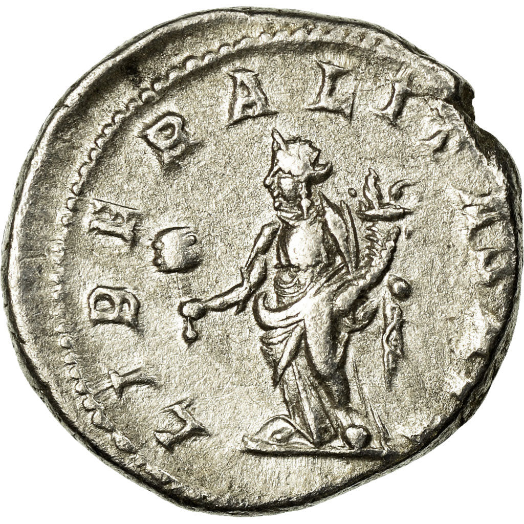 Coin, Severus Alexander, Denarius, 222-235, Roma, AU(50-53), Silver, Cohen:108