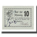 Banconote, Germania, Bentschen Stadt, 10 Pfennig, N.D, 1918, 1918-12-31, SPL-