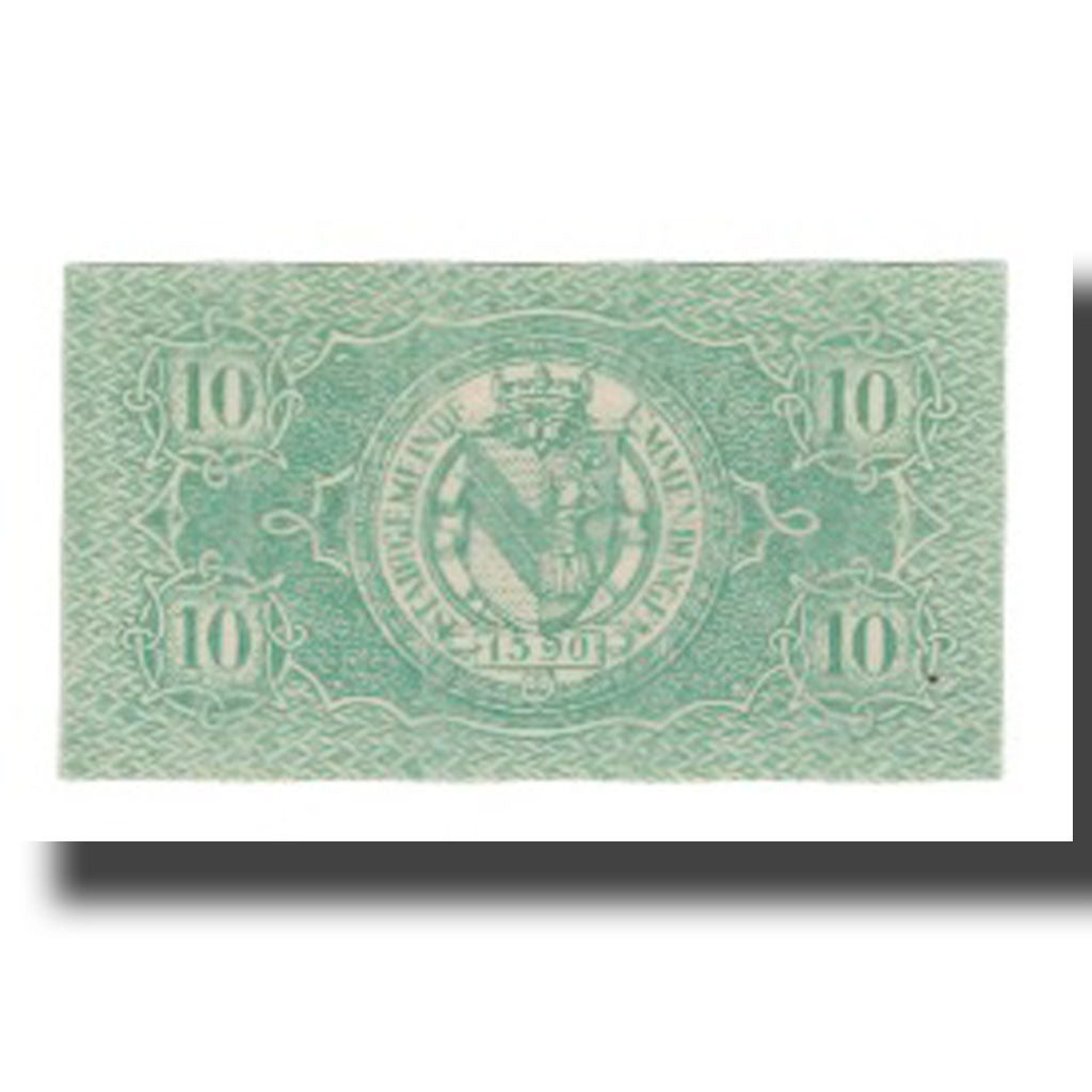 Banconote, Germania, Emmendingen Stadt, 10 Pfennig, valeur faciale, 1917