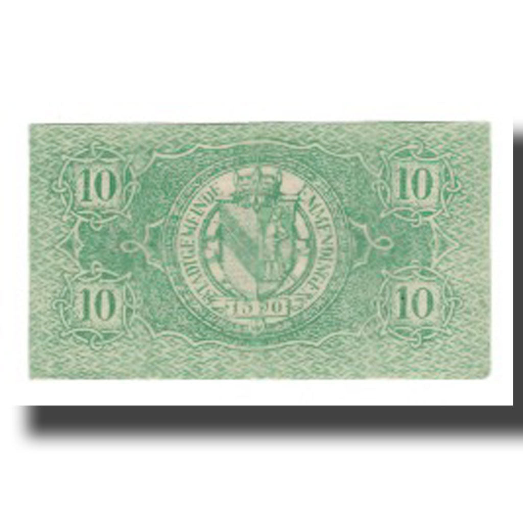 Banconote, Germania, Emmendingen Stadt, 10 Pfennig, valeur faciale 1, 1917