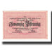 Billet, Allemagne, Emmendingen Stadt, 20 Pfennig, valeur faciale 2, 1917