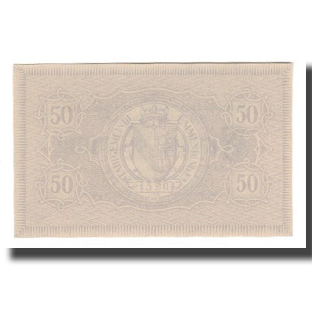 Banconote, Germania, Emmendingen Stadt, 50 Pfennig, valeur faciale 5, 1917