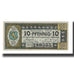 Geldschein, Deutschland, Biberach Oberamt, 10 Pfennig, paysage, 1919