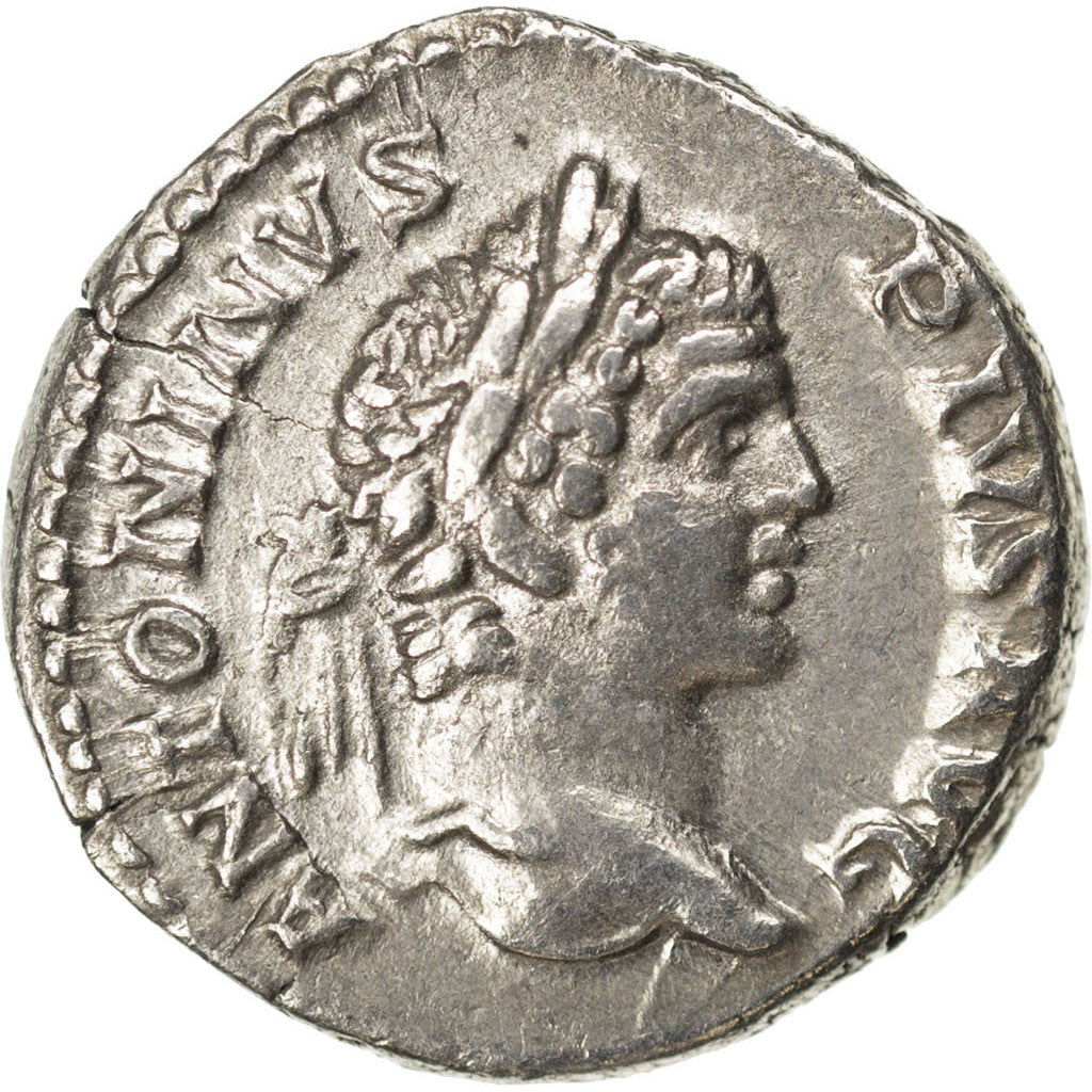 Caracalla, Denarius, AU(50-53), Silver, Cohen #441, 3.20